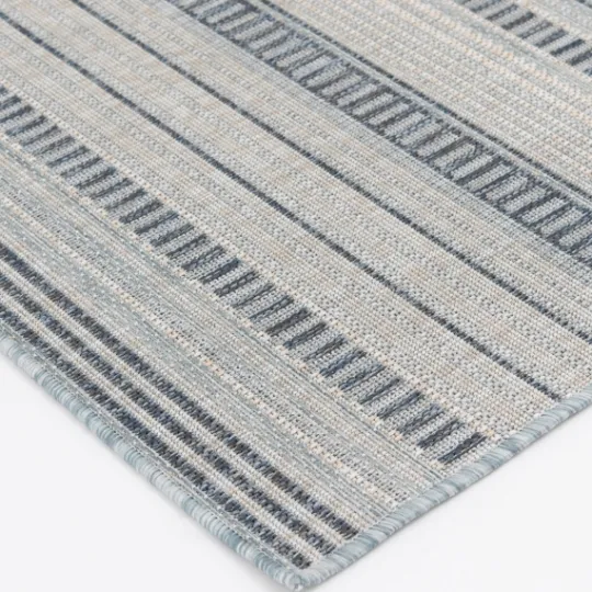 Kirkland's Home Striped Lava Indoor/Outdoor Area Rug, 5X7- Outdoor Rugs