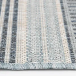 Kirkland's Home Striped Lava Indoor/Outdoor Area Rug, 5X7- Outdoor Rugs