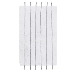 Kirkland's Home Striped Tassel Bath Mat- Bathroom Rugs