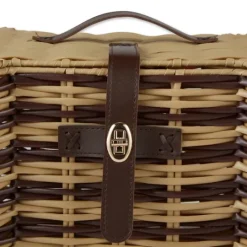 Kirkland's Home Striped Woven Bone Shaped Basket, 17 In.- Baskets & Boxes