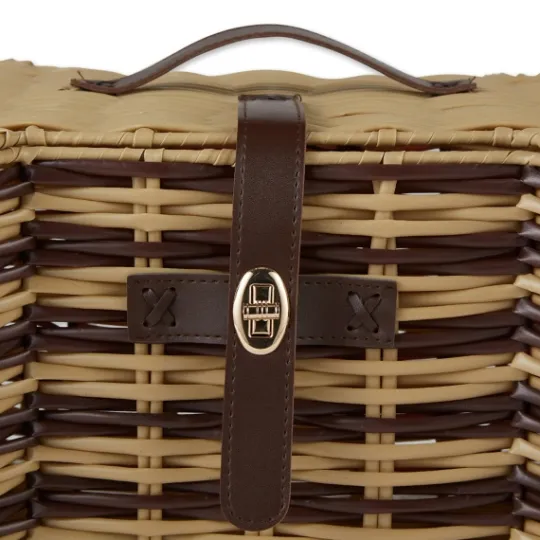 Kirkland's Home Striped Woven Bone Shaped Basket, 21 In.- Baskets & Boxes