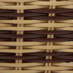 Kirkland's Home Striped Woven Bone Shaped Basket, 21 In.- Baskets & Boxes