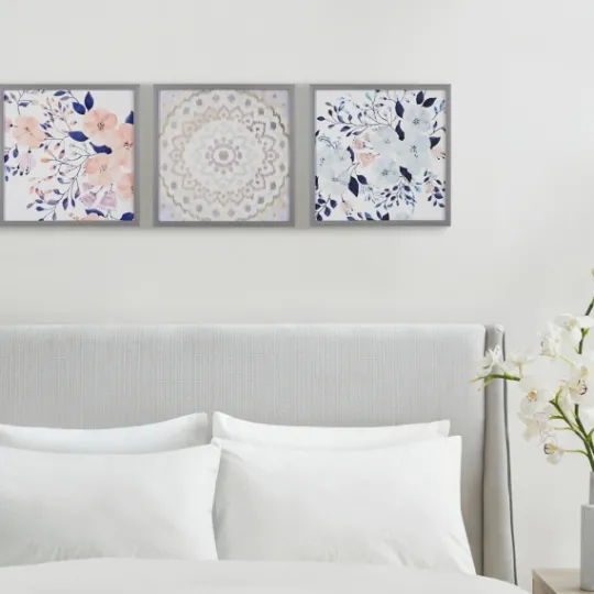 Kirkland's Home Summer Bliss Framed Art Prints, Set Of 3- Framed Art