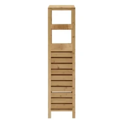 Kirkland's Home Sumter Bamboo Shelves And Cabinet- Bathroom Furniture