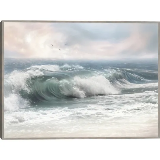 Kirkland's Home Sun And Surf Ii Coastal Framed Wall Art- Framed Art