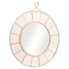 Kirkland's Home Sunlight Beam Woven Framed Mirror- Framed Mirrors
