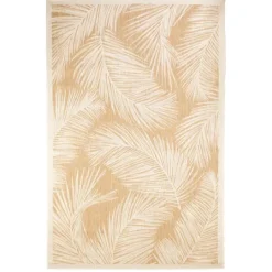 Kirkland's Home Sunlight Palm Leaves Outdoor Area Rug, 6X9- Outdoor Rugs