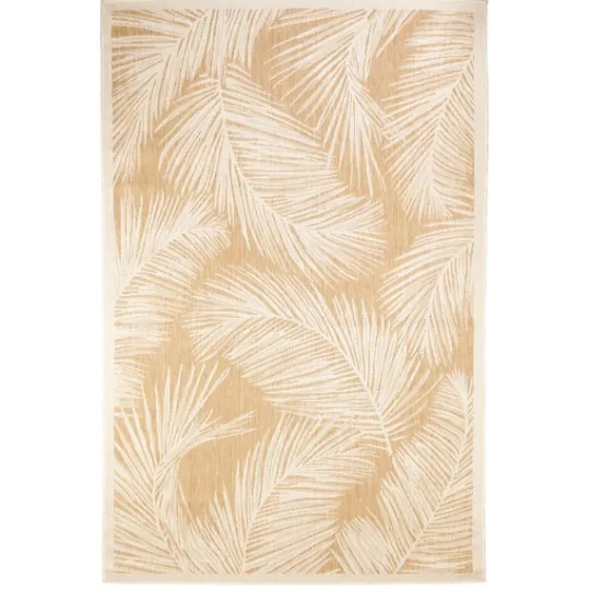 Kirkland's Home Sunlight Palm Leaves Outdoor Area Rug, 6X9- Outdoor Rugs