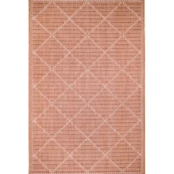 Kirkland's Home Sunset Diamond Outdoor Area Rug, 7X9- Outdoor Rugs