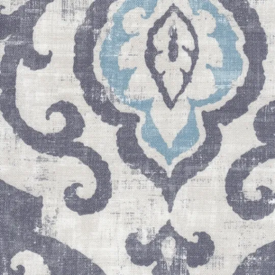 Kirkland's Home Suri Blue Swoop Accent Chair- Accent Chairs