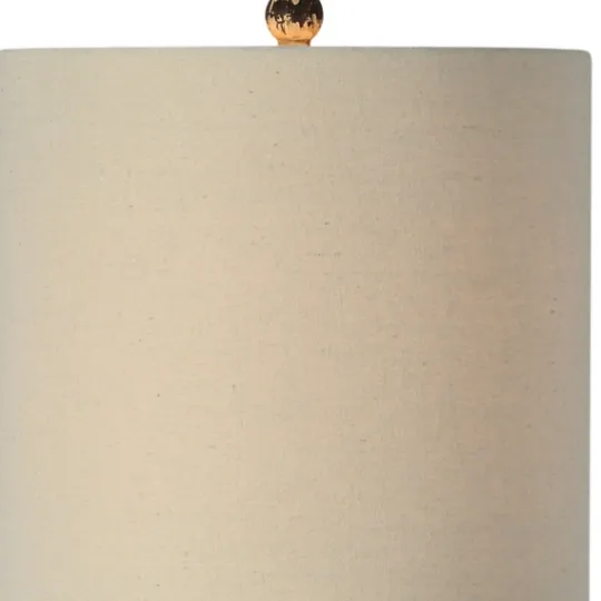 Kirkland's Home Tall Distressed Cream Table Lamps, Set Of 2- Table Lamps