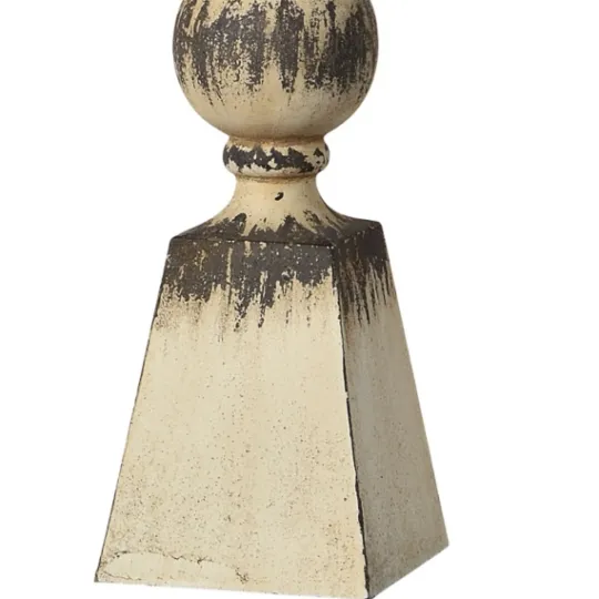 Kirkland's Home Tall Distressed Cream Table Lamps, Set Of 2- Table Lamps