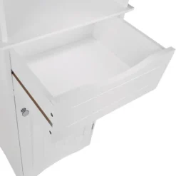 Kirkland's Home Tall Open Shelves Cabinet- Cabinets & Sideboards