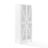 Kirkland's Home Tall Triangle 4-Door Wood Cabinet- Cabinets & Sideboards