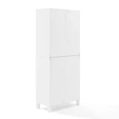 Kirkland's Home Tall Triangle 4-Door Wood Cabinet- Cabinets & Sideboards