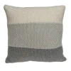 Kirkland's Home Tan And Gray Blocked Knit Pillow- Pillows