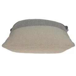 Kirkland's Home Tan And Gray Blocked Knit Pillow- Pillows
