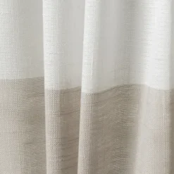 Kirkland's Home Tan Deena Curtain Panel Set, 96 In.- Curtains & Drapes