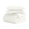 Kirkland's Home Tan Rugged Stripe 2-Pc. Twin Duvet Cover Set- Duvets