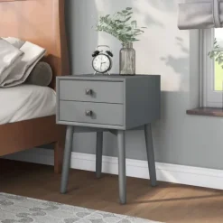 Kirkland's Home Tapered 2-Drawer Nightstand- Nightstands