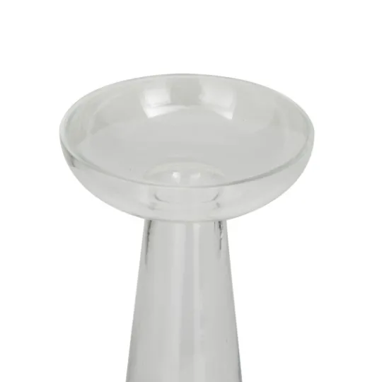 Kirkland's Home Tapered Glass Pillar Candle Holders, Set Of 3- Candle Holders