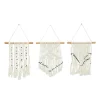Kirkland's Home Tasseled Macrame Wall Hangings, Set Of 3- Wall Plaques