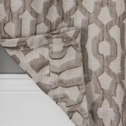 Kirkland's Home Taupe Chenille Single Curtain Panel, 84 In.- Curtains & Drapes
