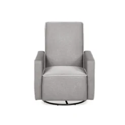 Kirkland's Home Taupe Usb Recliner And Ottoman 2-Pc. Set- Accent Chairs