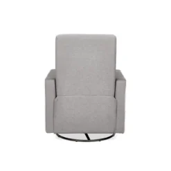 Kirkland's Home Taupe Usb Recliner And Ottoman 2-Pc. Set- Accent Chairs