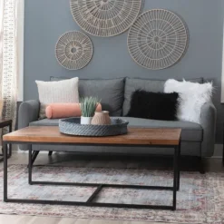 Kirkland's Home Tawny Nesting 3-Pc. Coffee And Accent Table Set- Coffee Tables