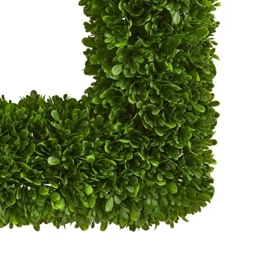 Kirkland's Home Tea Leaf Square Wreath- Wreaths