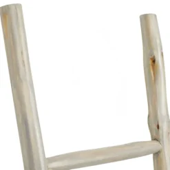 Kirkland's Home Teak Wood Leaning Ladder- Decorative Accents