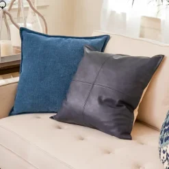 Kirkland's Home Teal Chenille Throw Pillow- Pillows
