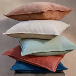 Kirkland's Home Teal Chenille Throw Pillow- Pillows