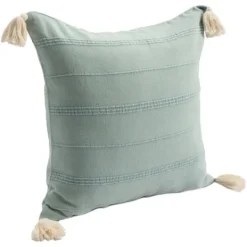 Kirkland's Home Teal Dobby Loomed Pillow- Pillows