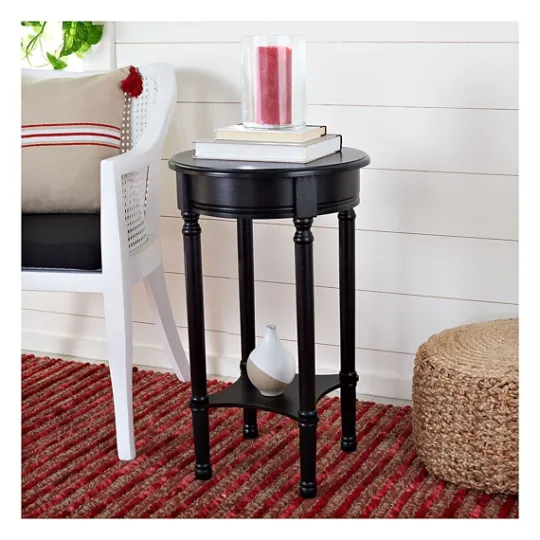 Kirkland's Home Tegan Round Accent Table- Accent & End Tables