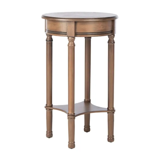 Kirkland's Home Tegan Round Accent Table- Accent & End Tables