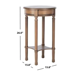 Kirkland's Home Tegan Round Accent Table- Accent & End Tables