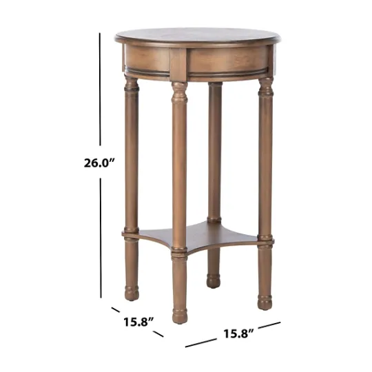 Kirkland's Home Tegan Round Accent Table- Accent & End Tables