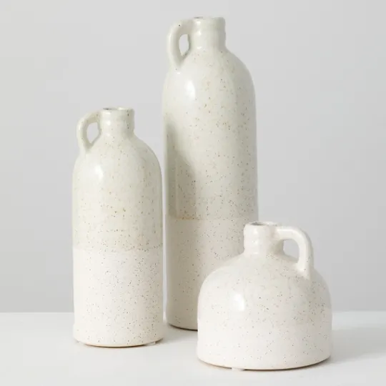 Kirkland's Home Terracotta Bottle Vases, Set Of 3- Vases
