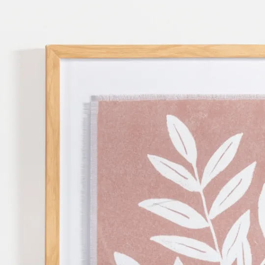 Kirkland's Home Terracotta Spring Foliage Framed Art Print- Framed Art