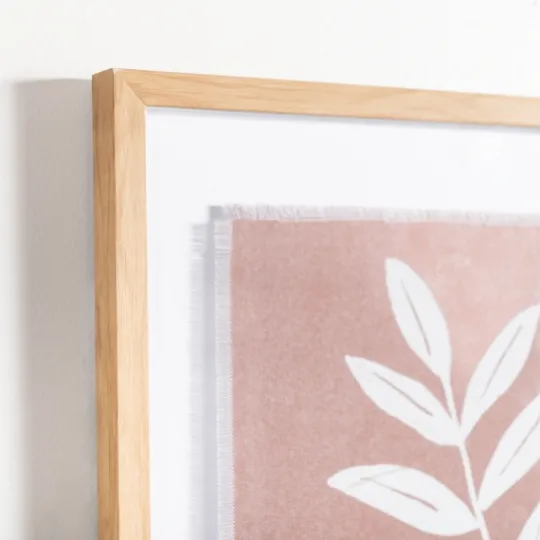 Kirkland's Home Terracotta Spring Foliage Framed Art Print- Framed Art