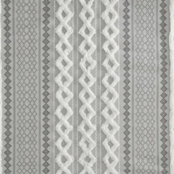 Kirkland's Home Textured Chenille Shower Curtain- Shower Curtains