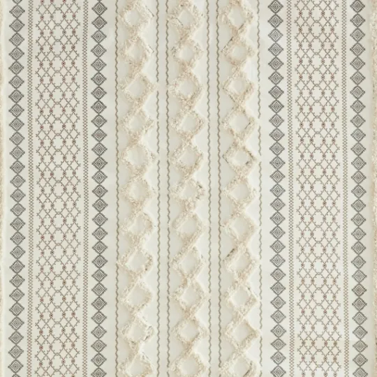 Kirkland's Home Textured Chenille Shower Curtain- Shower Curtains