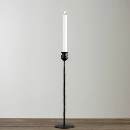 Kirkland's Home Textured Taper Candle Holder, 16 In.- Candle Holders