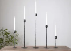 Kirkland's Home Textured Taper Candle Holder, 16 In.- Candle Holders