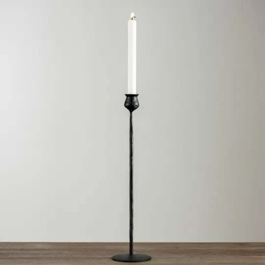 Kirkland's Home Textured Taper Candle Holder, 20 In.- Candle Holders