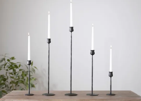 Kirkland's Home Textured Taper Candle Holder, 20 In.- Candle Holders