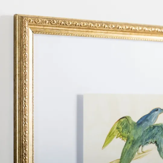 Kirkland's Home The Dark Green Bird Framed Art Print- Framed Art