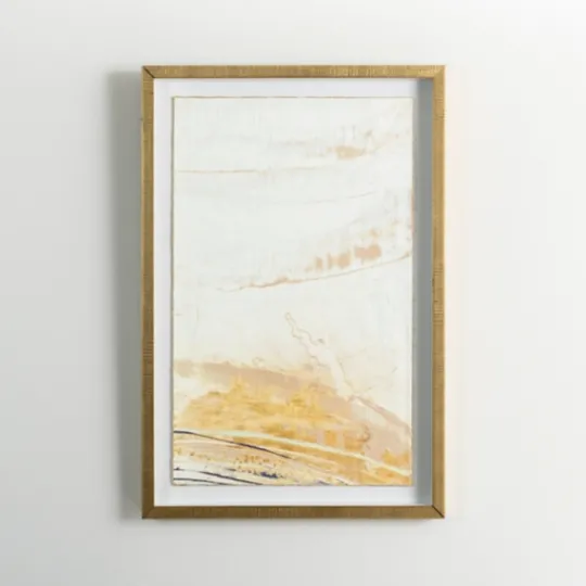 Kirkland's Home The Golden Abstract Ii Framed Art Print- Framed Art